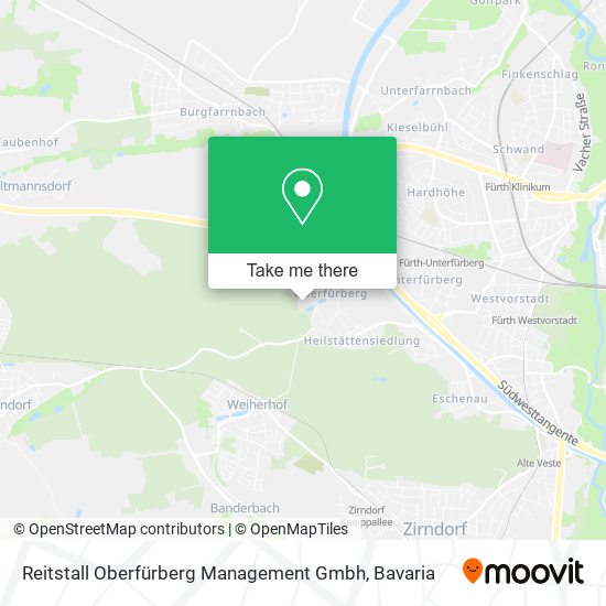 Reitstall Oberfürberg Management Gmbh map