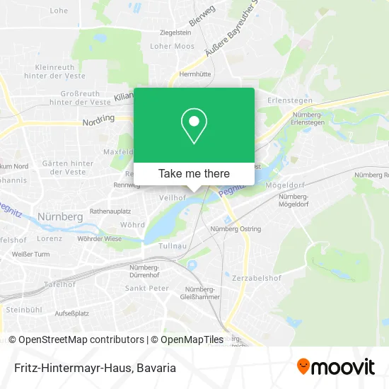 Карта Fritz-Hintermayr-Haus