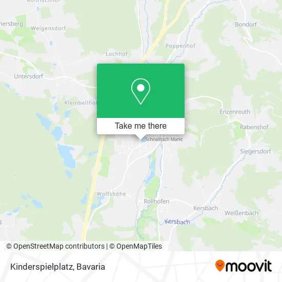 Карта Kinderspielplatz
