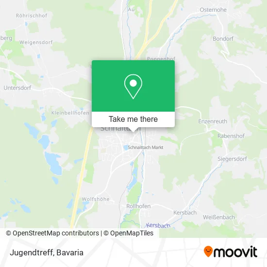 Карта Jugendtreff