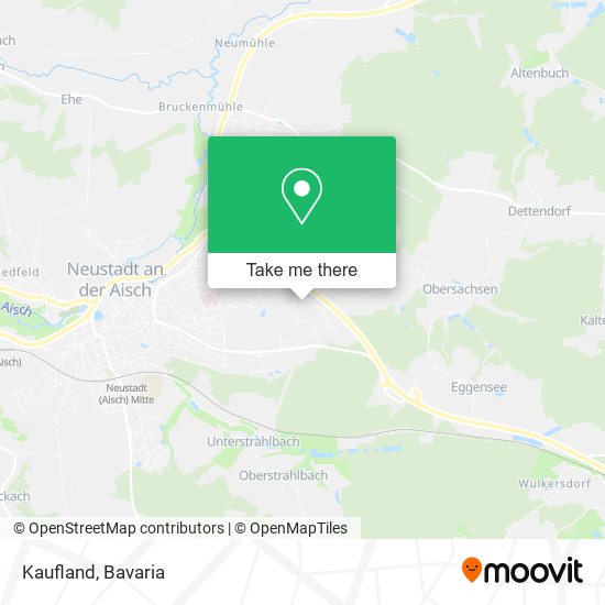 Kaufland map