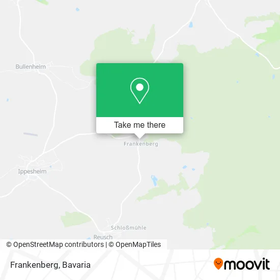 Карта Frankenberg