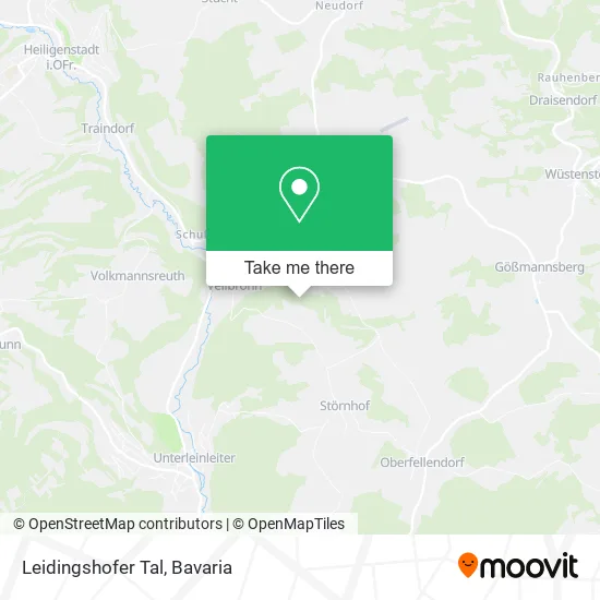 Карта Leidingshofer Tal