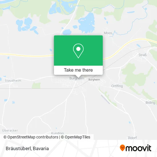 Карта Bräustüberl