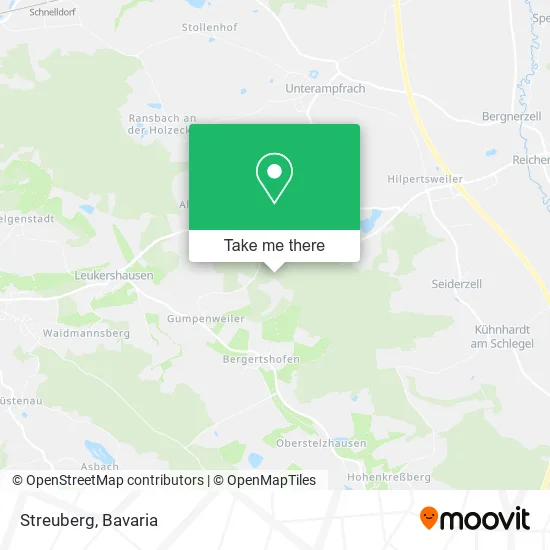 Карта Streuberg