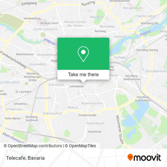 Telecafe map