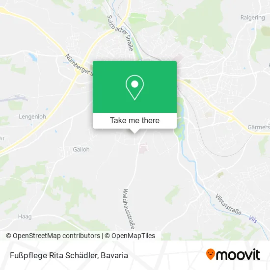 Fußpflege Rita Schädler map