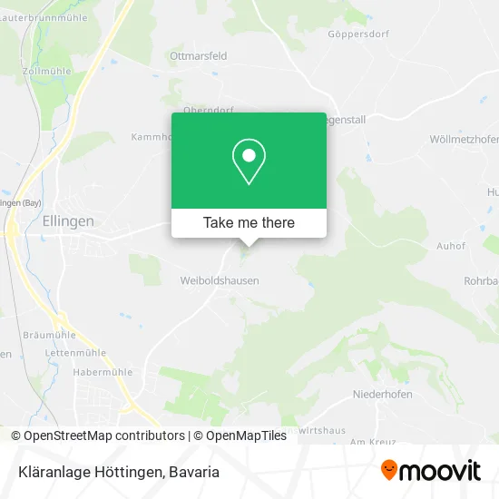 Карта Kläranlage Höttingen