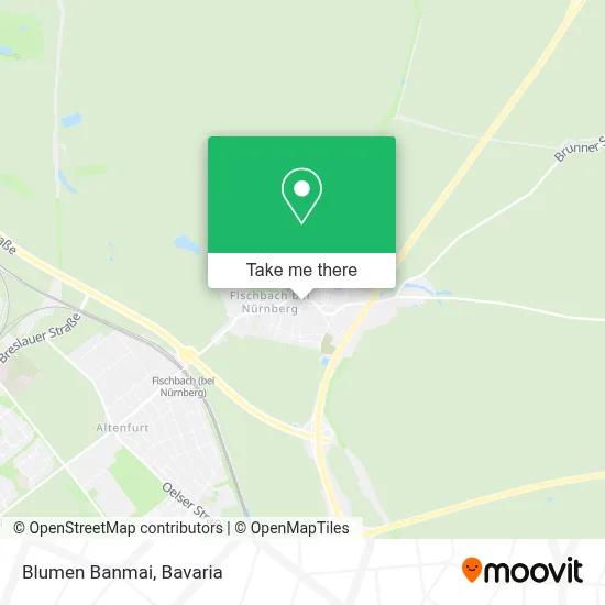 Blumen Banmai map
