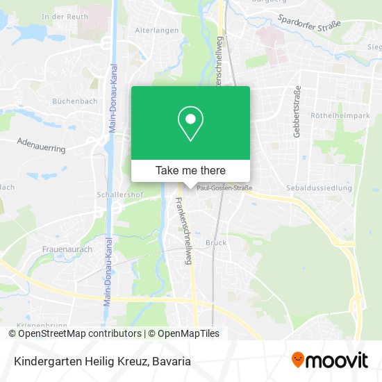 Kindergarten Heilig Kreuz map