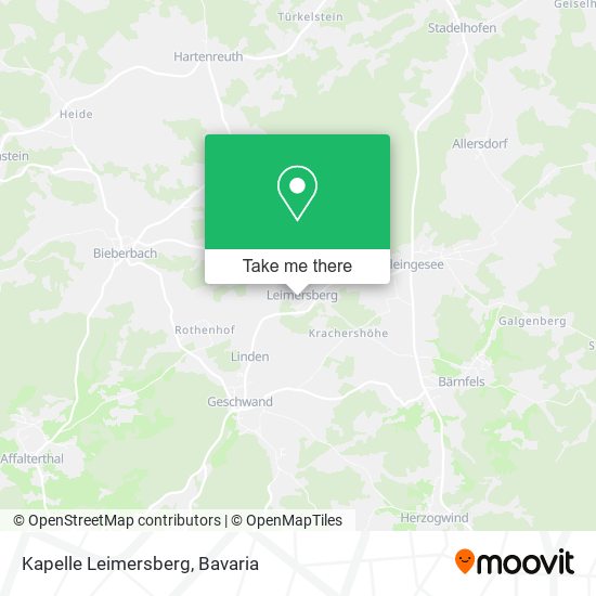 Kapelle Leimersberg map