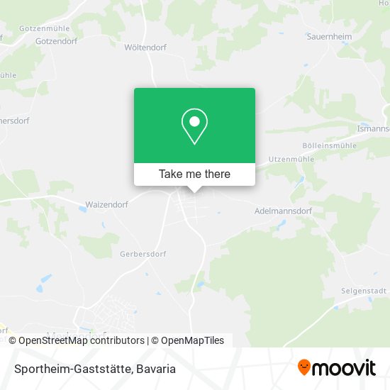 Sportheim-Gaststätte map