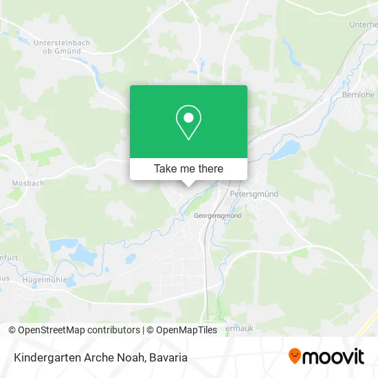 Карта Kindergarten Arche Noah