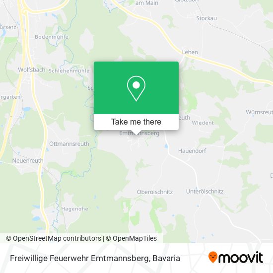 Freiwillige Feuerwehr Emtmannsberg map