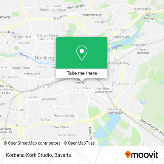 Карта Korbena Kork Studio