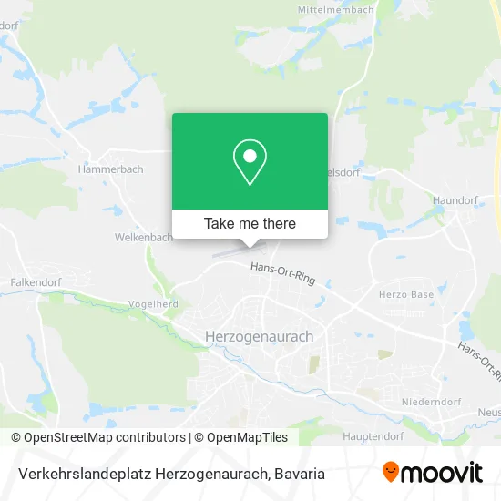 Карта Verkehrslandeplatz Herzogenaurach