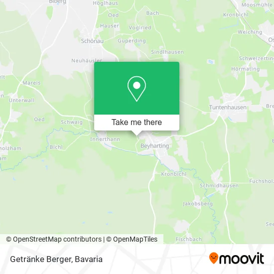 Карта Getränke Berger