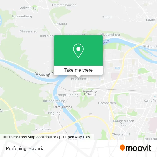 Карта Prüfening