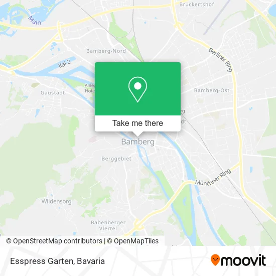 Карта Esspress Garten