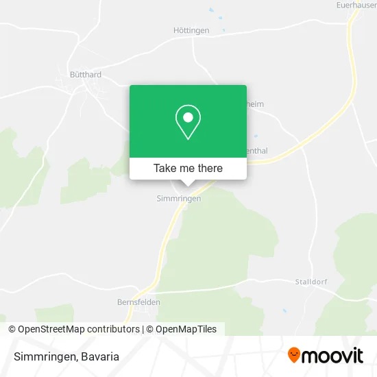Карта Simmringen