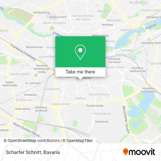 Карта Scharfer Schnitt