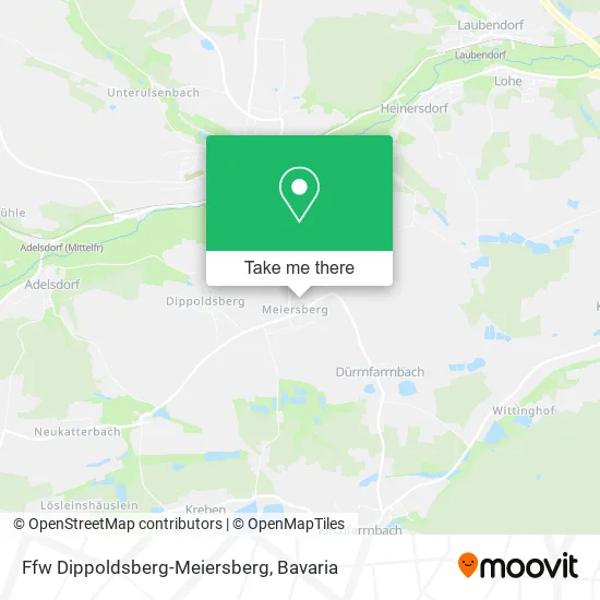 Карта Ffw Dippoldsberg-Meiersberg