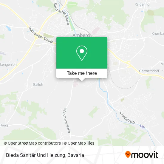 Карта Bieda Sanitär Und Heizung