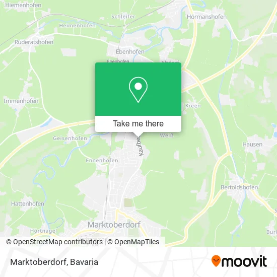 Карта Marktoberdorf