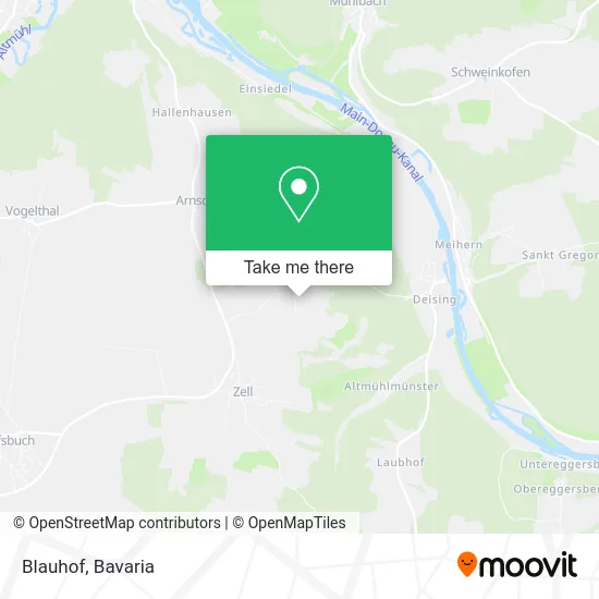Карта Blauhof