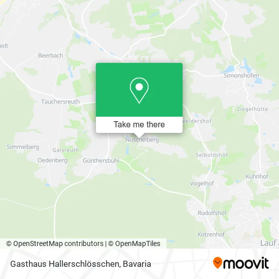 Карта Gasthaus Hallerschlösschen