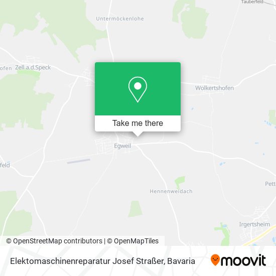 Elektomaschinenreparatur Josef Straßer map