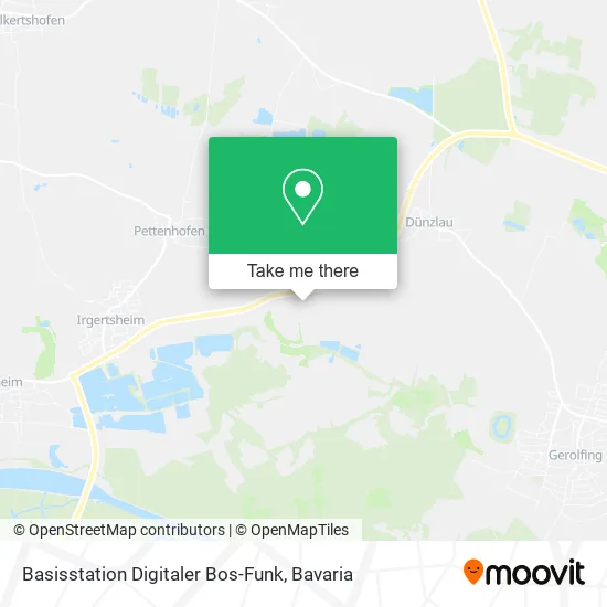 Карта Basisstation Digitaler Bos-Funk