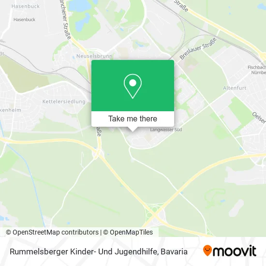 Карта Rummelsberger Kinder- Und Jugendhilfe