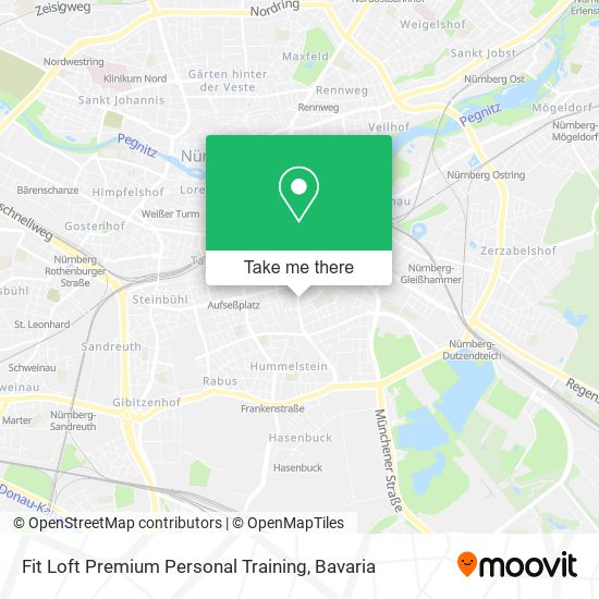 Fit Loft Premium Personal Training map