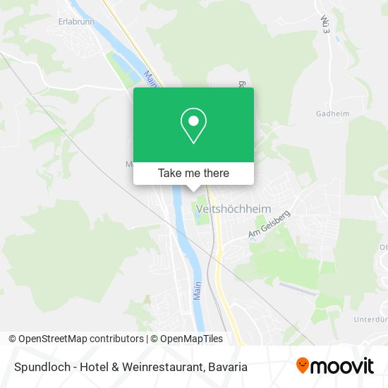 Spundloch - Hotel & Weinrestaurant map