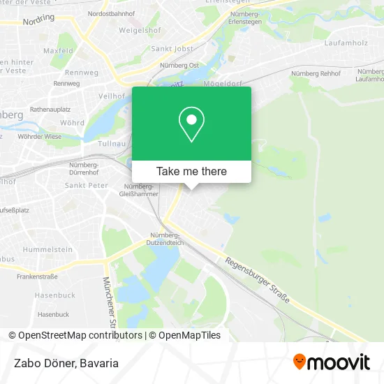 Карта Zabo Döner