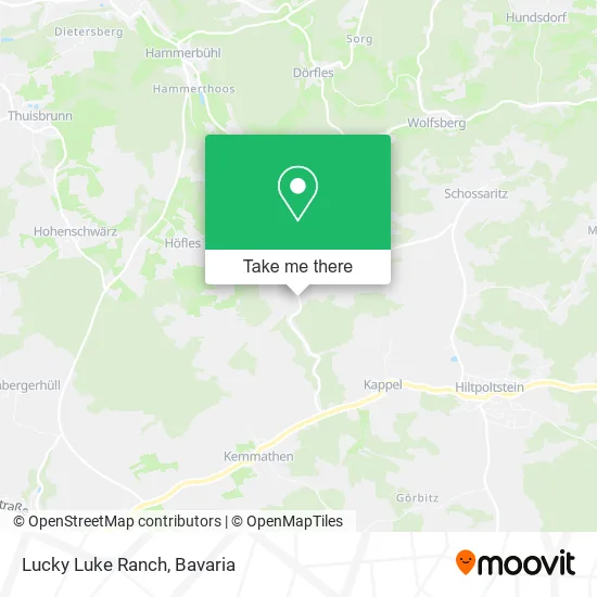 Карта Lucky Luke Ranch