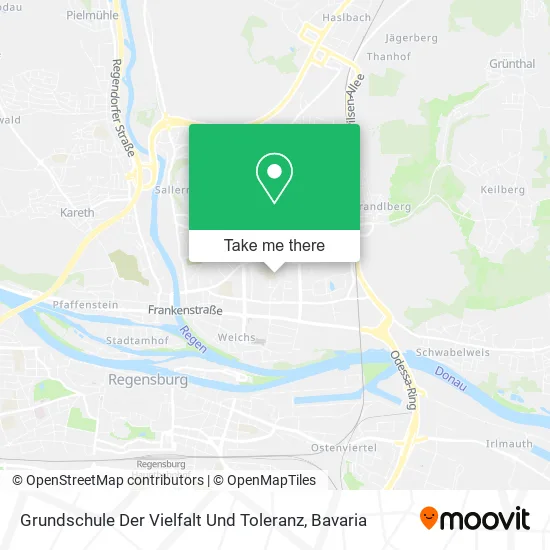 Карта Grundschule Der Vielfalt Und Toleranz