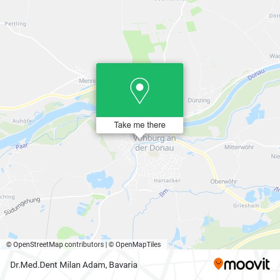 Dr.Med.Dent Milan Adam map