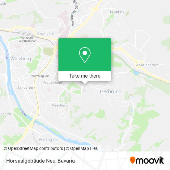 Hörsaalgebäude Neu map
