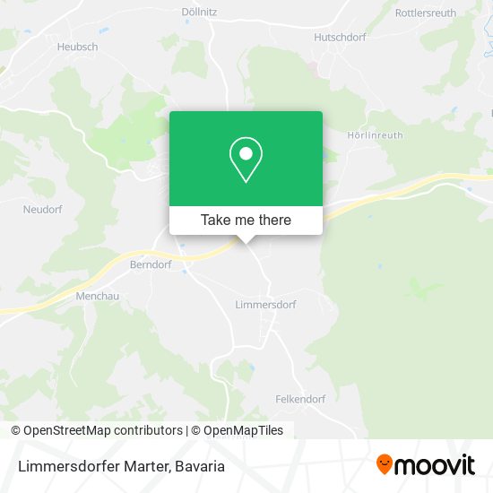 Limmersdorfer Marter map