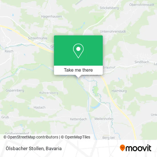 Карта Ölsbacher Stollen