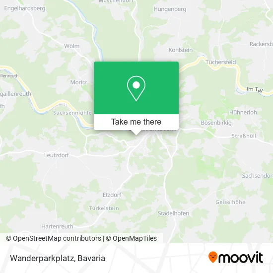 Карта Wanderparkplatz