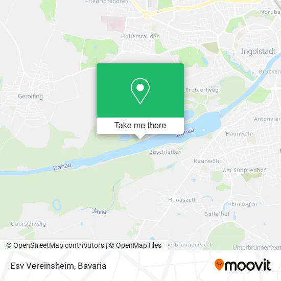 Карта Esv Vereinsheim