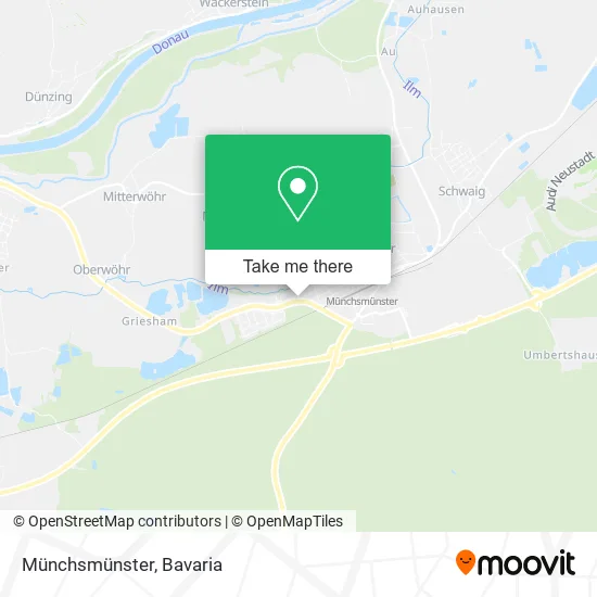 Карта Münchsmünster