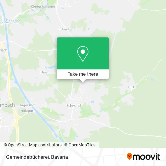 Карта Gemeindebücherei