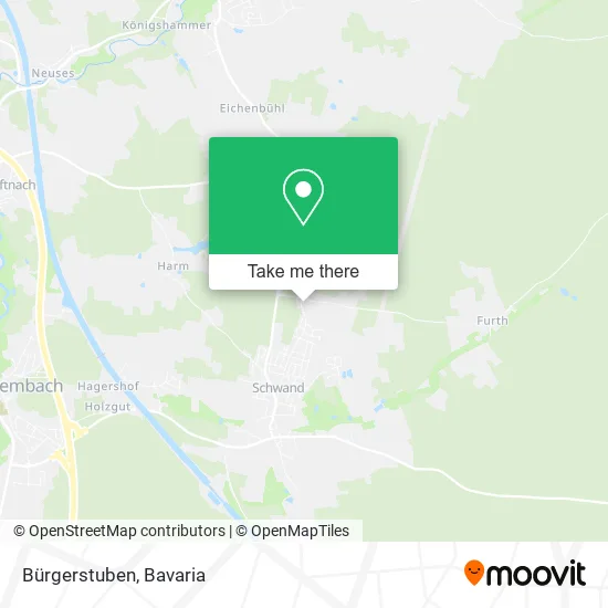 Карта Bürgerstuben
