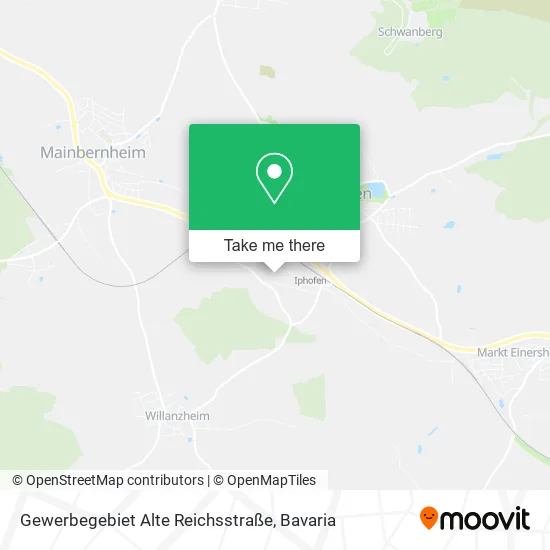 Карта Gewerbegebiet Alte Reichsstraße