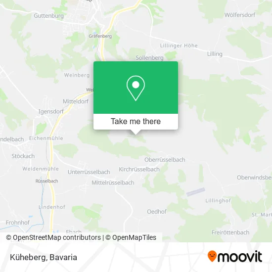 Карта Küheberg