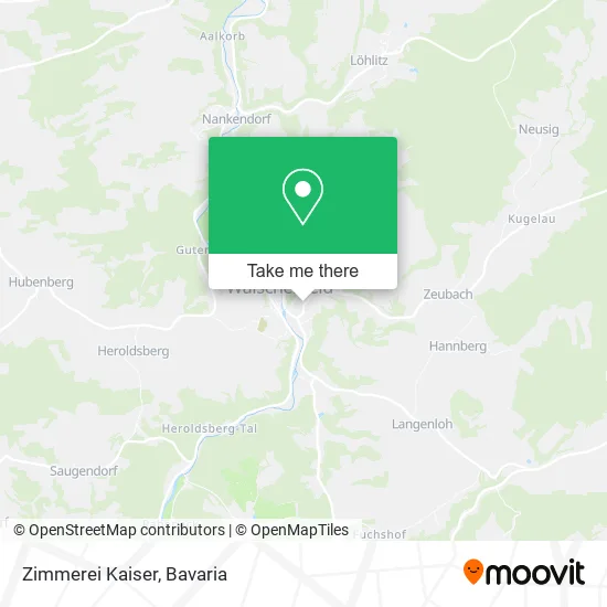 Карта Zimmerei Kaiser
